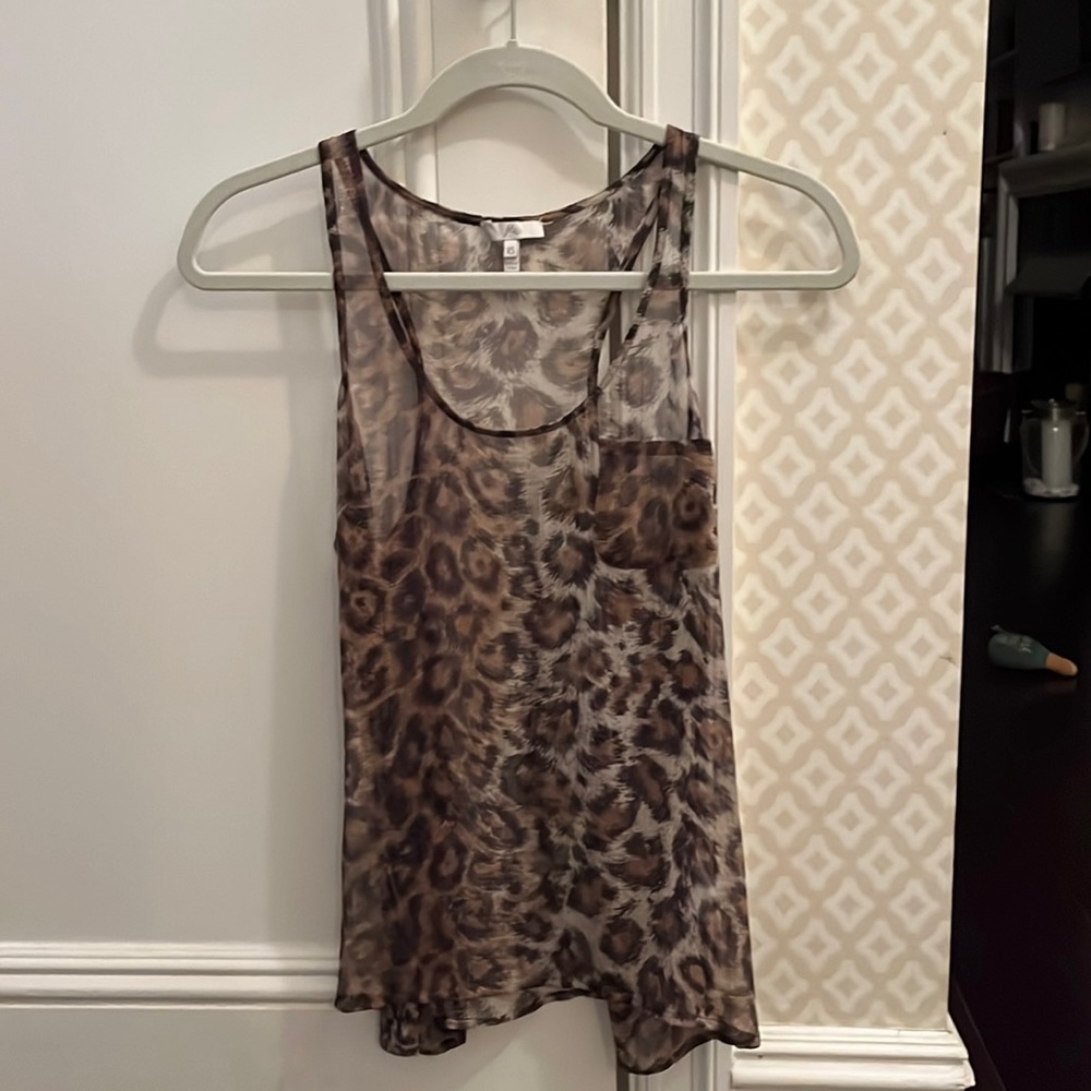 Leopard Joie Tank Top